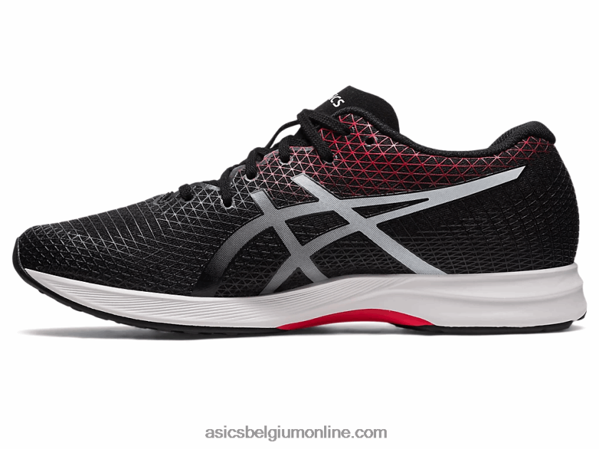 letterzetter 4 V6HXR2106 zwart/klassiek rood Asics