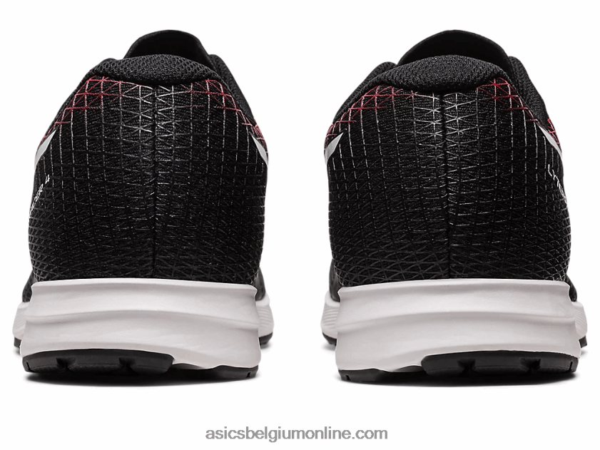 letterzetter 4 V6HXR2106 zwart/klassiek rood Asics