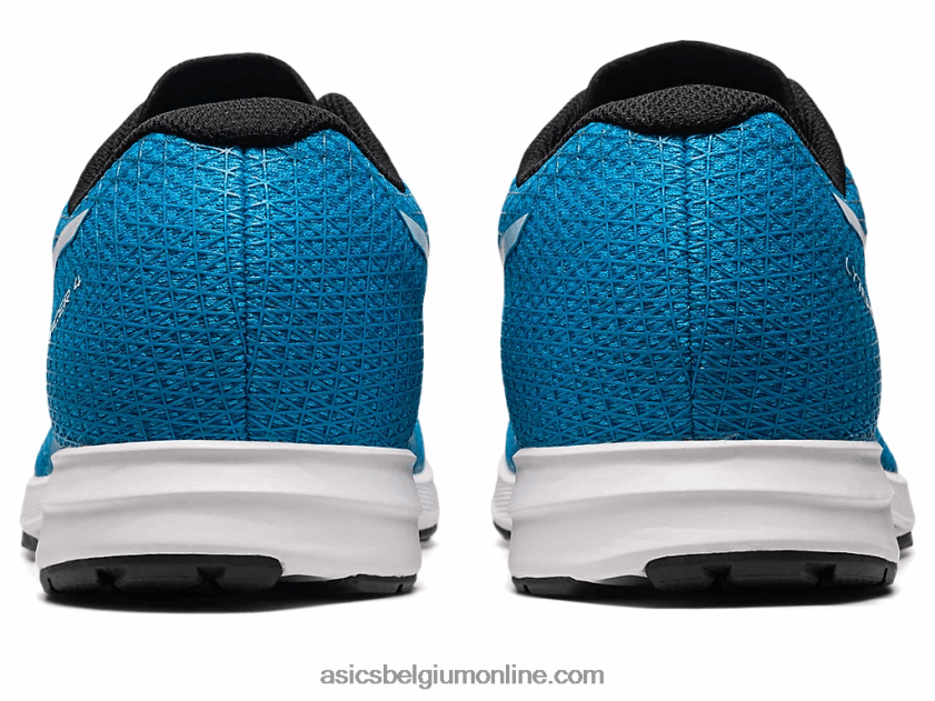 letterzetter 4 V6HXR2118 eiland blauw/wit Asics