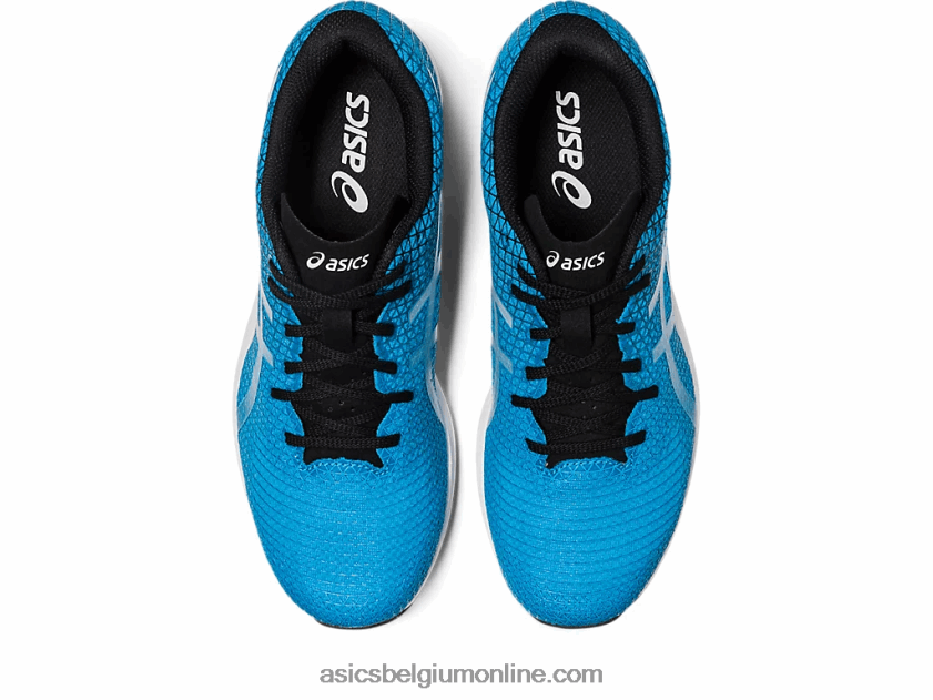 letterzetter 4 V6HXR2118 eiland blauw/wit Asics