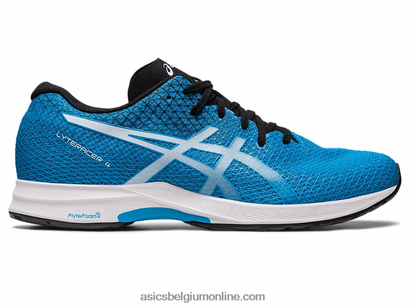 lyteracer 4 breed V6HXR2115 eiland blauw/wit Asics