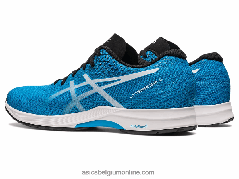 lyteracer 4 breed V6HXR2115 eiland blauw/wit Asics