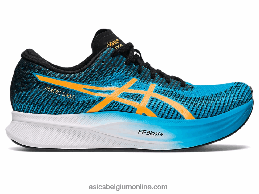 magische snelheid 2 V6HXR2481 eiland blauw/oranje pop Asics