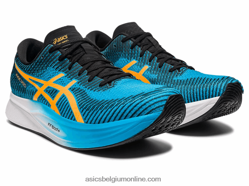 magische snelheid 2 V6HXR2481 eiland blauw/oranje pop Asics