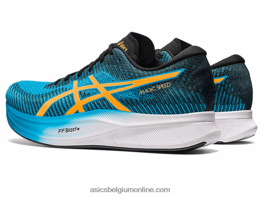 magische snelheid 2 V6HXR2481 eiland blauw/oranje pop Asics