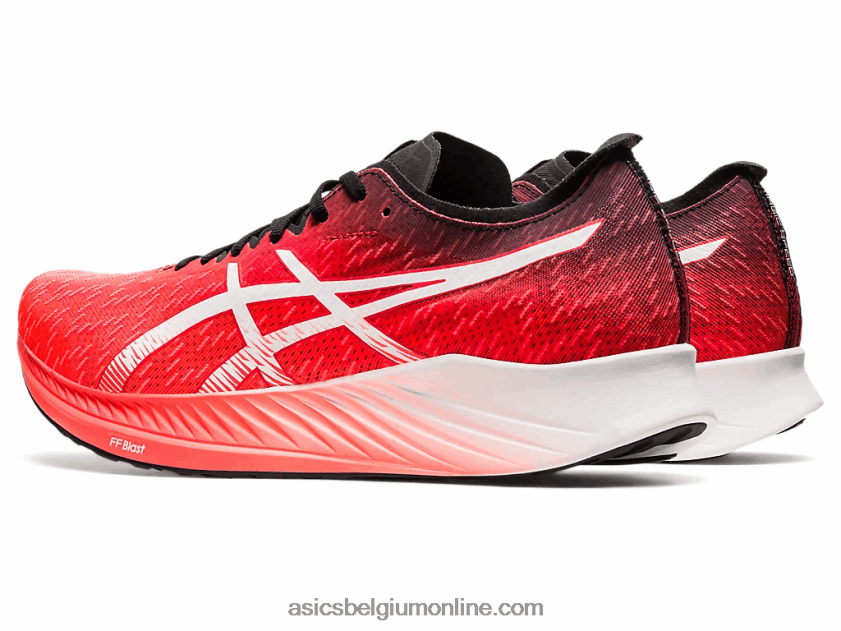 magische snelheid V6HXR21900 zonsopgang rood/wit Asics
