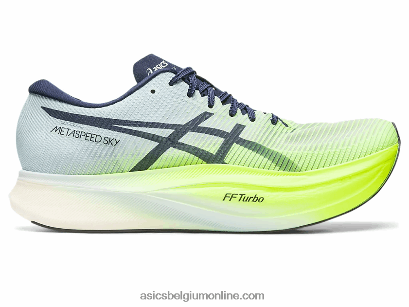 metasnelheid sky+ V6HXR2151 gevaar groen/hemel Asics