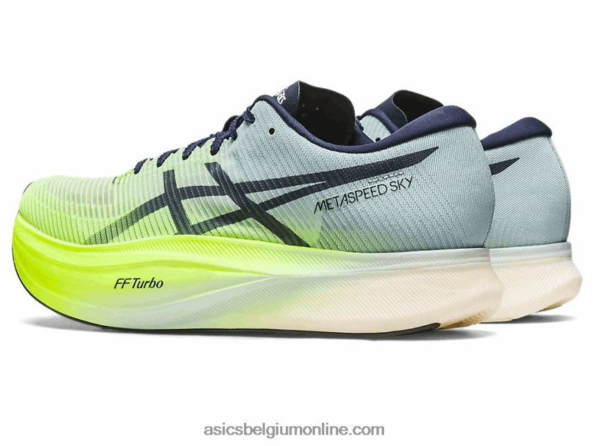 metasnelheid sky+ V6HXR2151 gevaar groen/hemel Asics