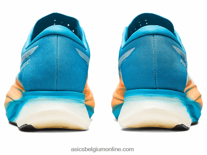 metasnelheid sky+ V6HXR2586 oranje pop/eilandblauw Asics