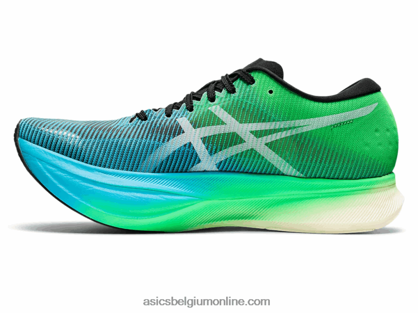metasnelheid sky+ V6HXR2877 zwart/nieuw blad Asics