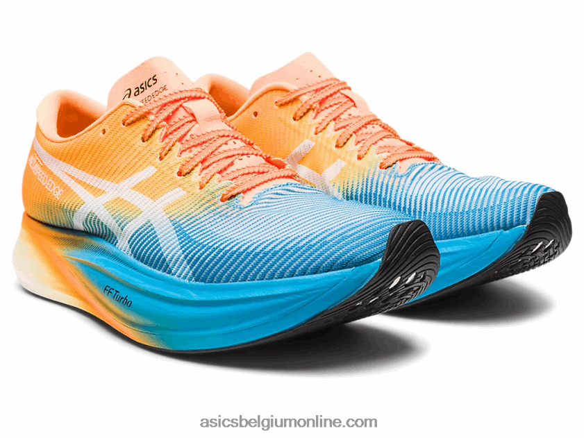 metaspeed edge+ V6HXR2613 eiland blauw/oranje pop Asics