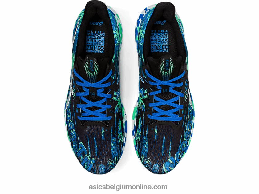 noosa tri 14 V6HXR21153 zwart wit Asics