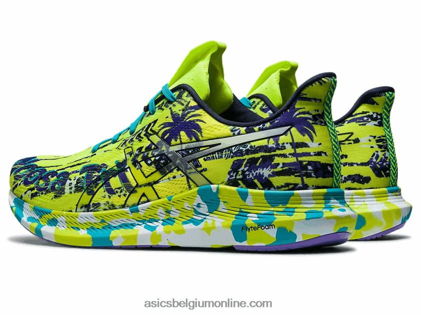 noosa tri 14 V6HXR2346 limoenschil/hemel Asics