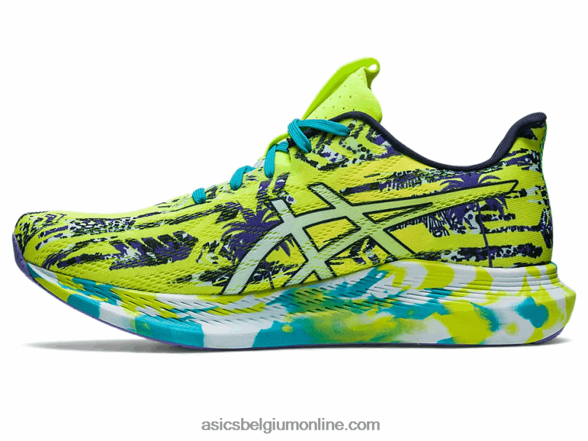 noosa tri 14 V6HXR2346 limoenschil/hemel Asics