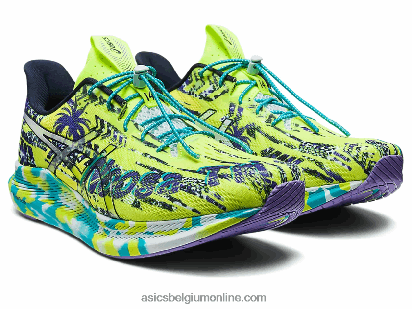 noosa tri 14 V6HXR2346 limoenschil/hemel Asics