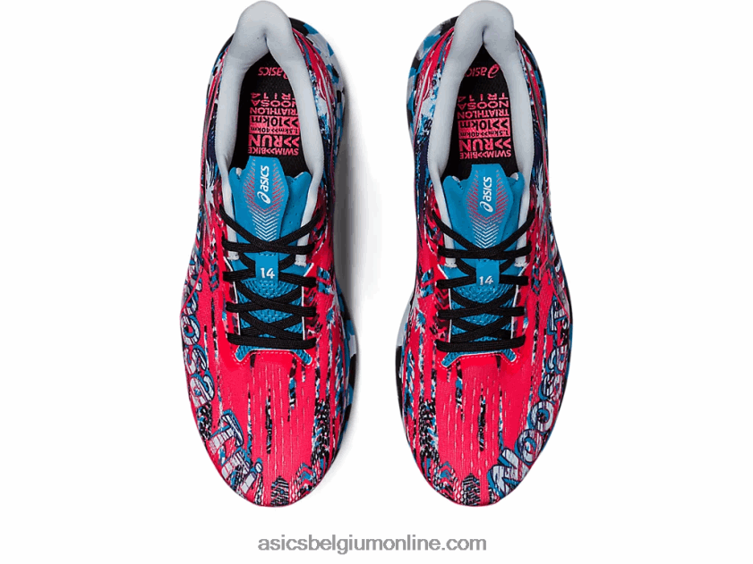 noosa tri 14 V6HXR2365 diva roze/zwart Asics