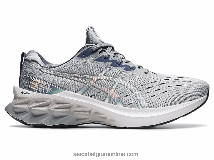 novablast 2 platina V6HXR21839 piemonte grijs/wit Asics