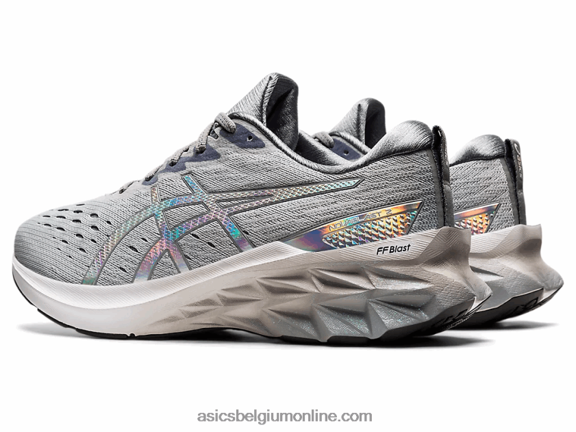 novablast 2 platina V6HXR21839 piemonte grijs/wit Asics