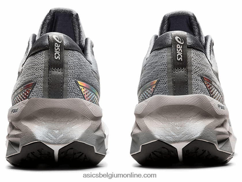 novablast 2 platina V6HXR21839 piemonte grijs/wit Asics