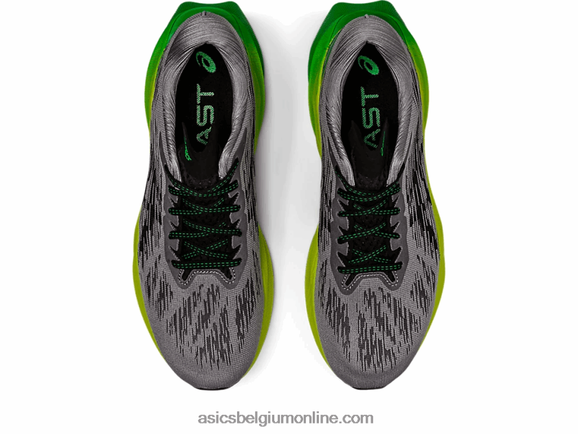 novablast 3 V6HXR2344 bladsteen/zwart Asics