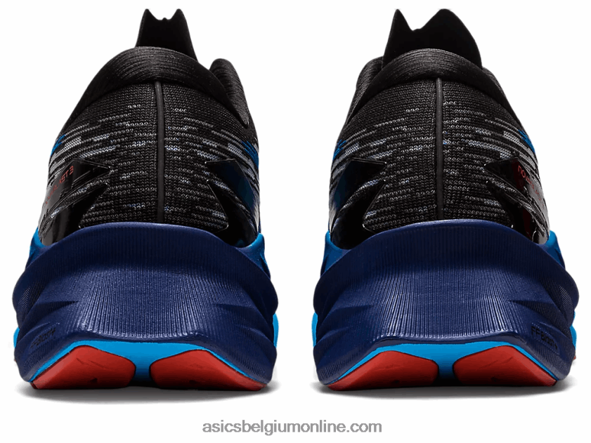 novablast 3 V6HXR2377 zwart/eilandblauw Asics