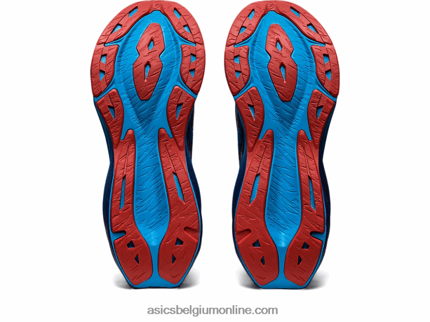 novablast 3 V6HXR2377 zwart/eilandblauw Asics