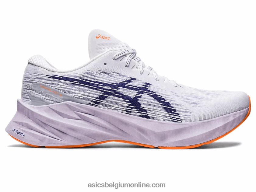 novablast 3 V6HXR2381 wit/indigoblauw Asics