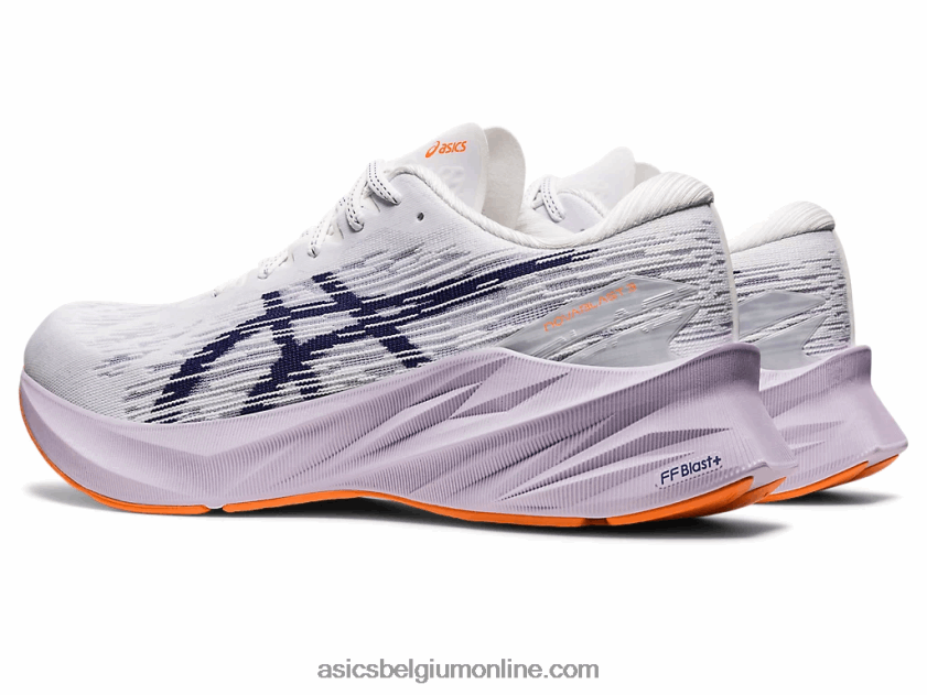 novablast 3 V6HXR2381 wit/indigoblauw Asics