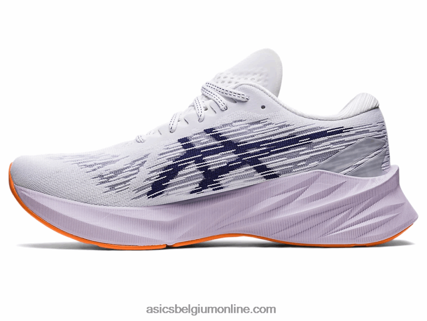 novablast 3 V6HXR2381 wit/indigoblauw Asics