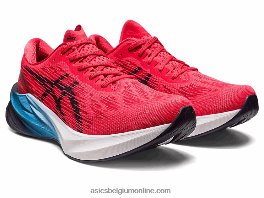 novablast 3 V6HXR2396 elektrisch rood/middernacht Asics