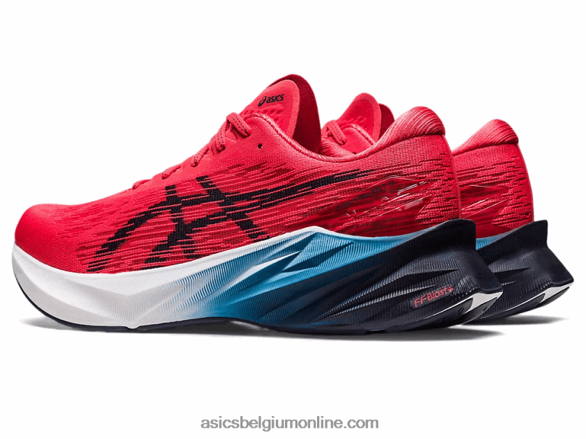 novablast 3 V6HXR2396 elektrisch rood/middernacht Asics