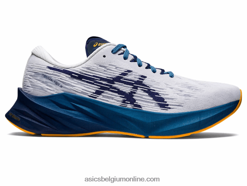 novablast 3 V6HXR2925 wit/diepe oceaan Asics