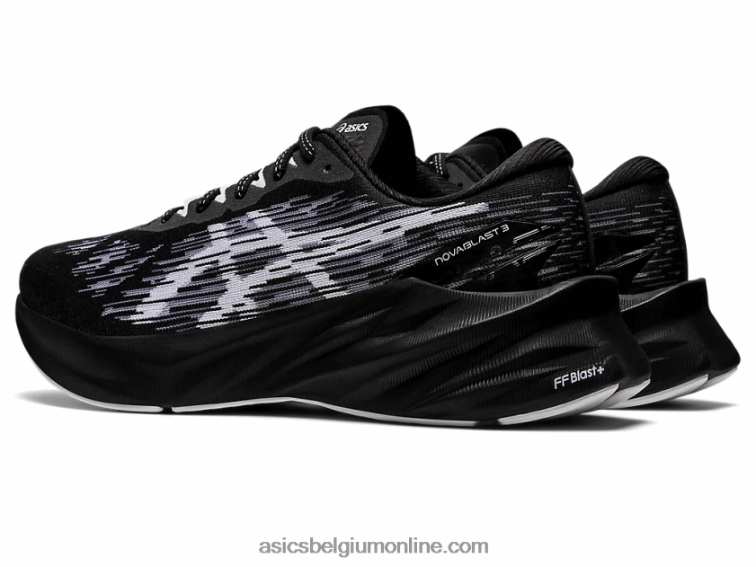 novablast 3 V6HXR2931 zwart wit Asics