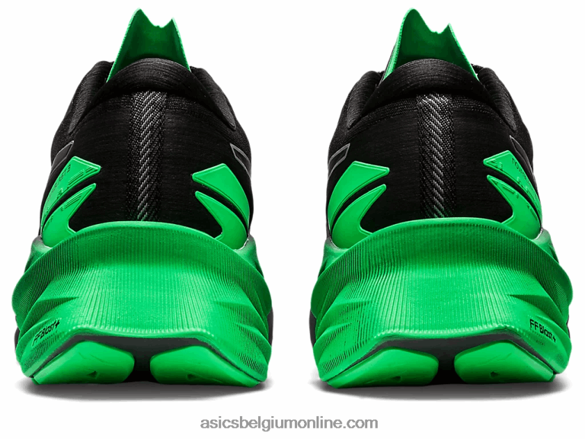 novablast 3 lite show V6HXR2739 zwart/nieuw blad Asics