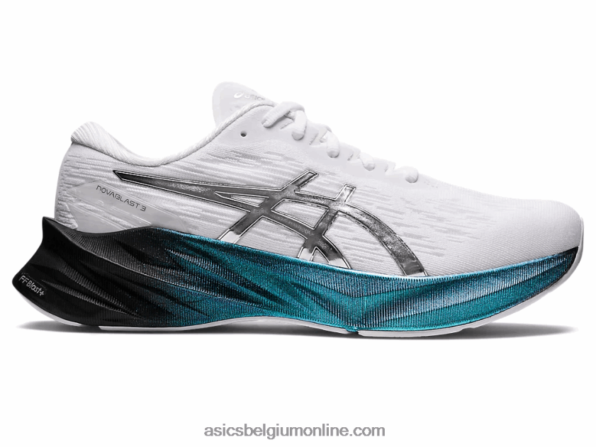 novablast 3 platina V6HXR2948 wit/puur zilver Asics