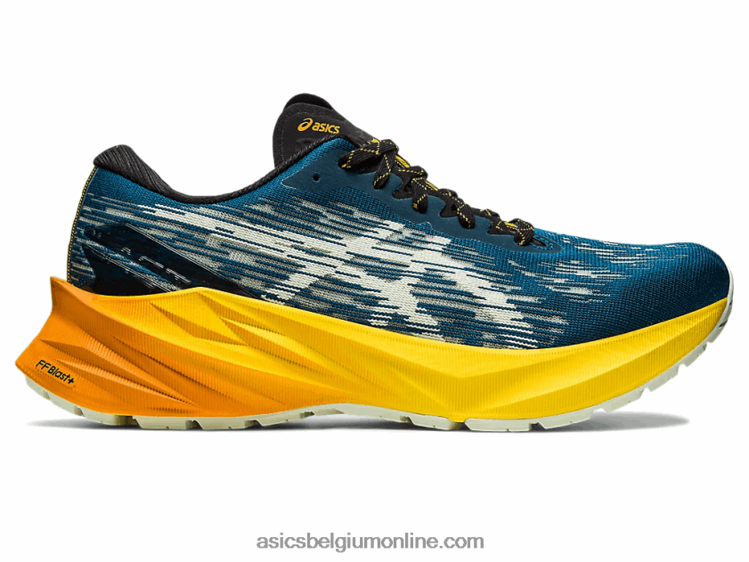 novablast 3tr V6HXR2421 natuurbaden/goudgeel Asics