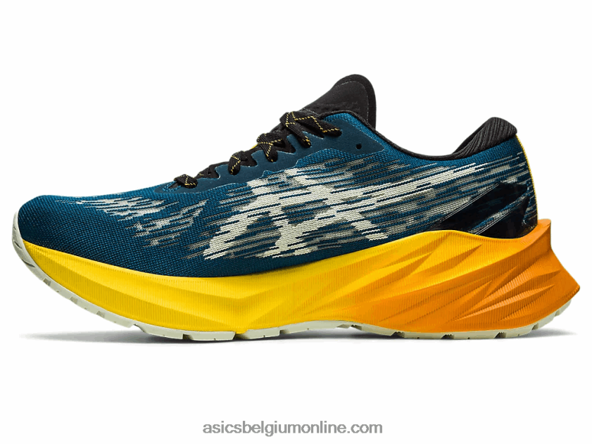 novablast 3tr V6HXR2421 natuurbaden/goudgeel Asics