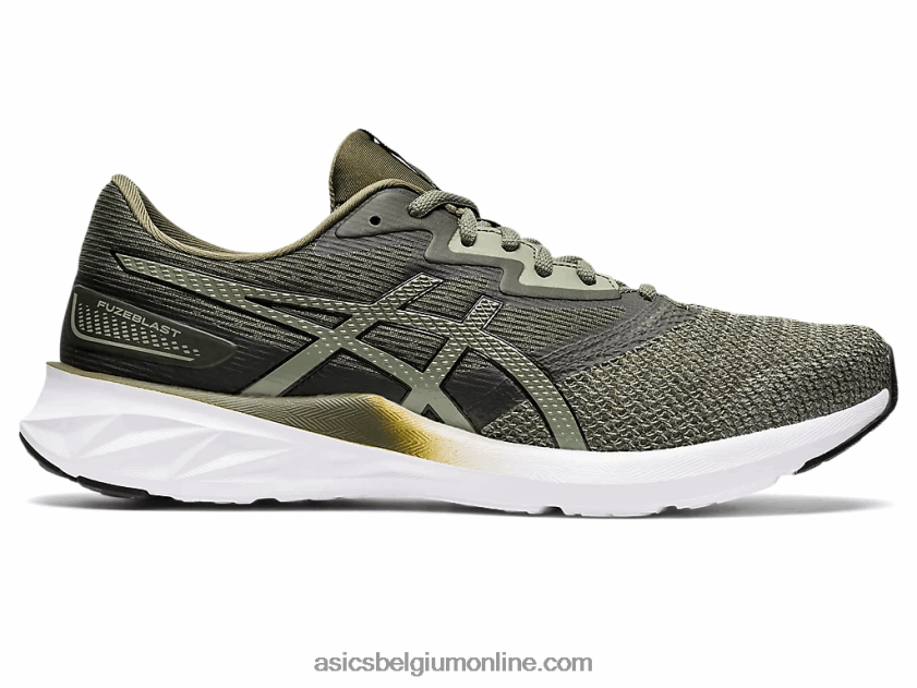ontploffing V6HXR21578 olijf canvas/zwart Asics