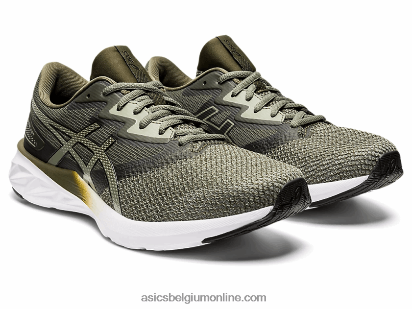 ontploffing V6HXR21578 olijf canvas/zwart Asics