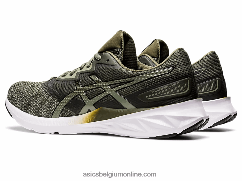 ontploffing V6HXR21578 olijf canvas/zwart Asics