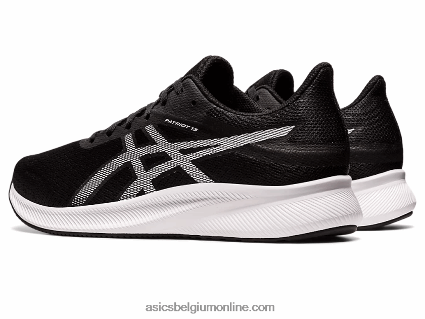 patriot 13 breed V6HXR21247 zwart wit Asics