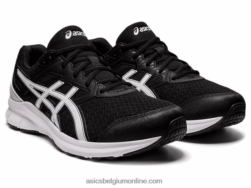 schok 3 extra breed V6HXR21931 zwart wit Asics