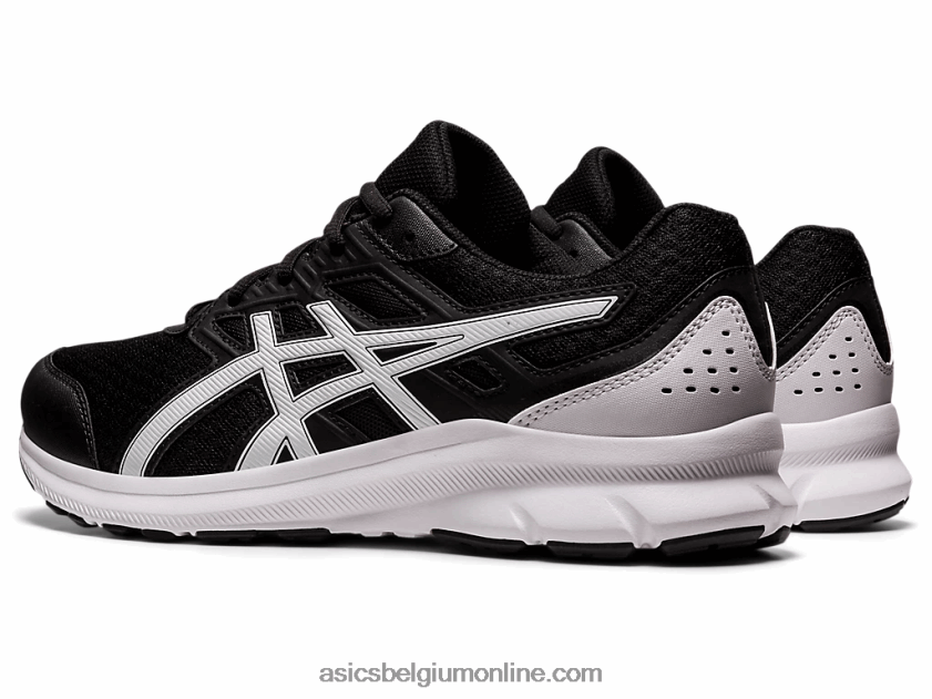 schok 3 extra breed V6HXR21931 zwart wit Asics
