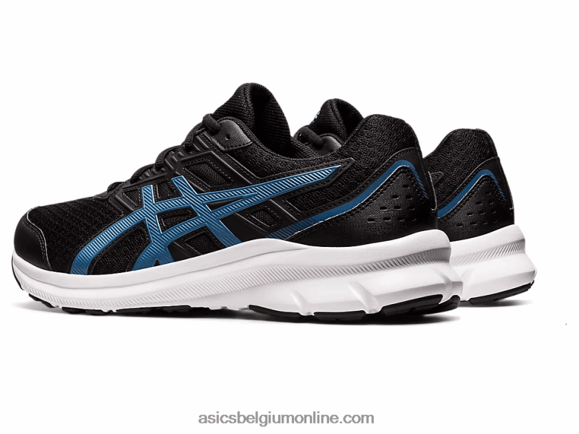 schok 3 extra breed V6HXR2958 zwart/azuur Asics