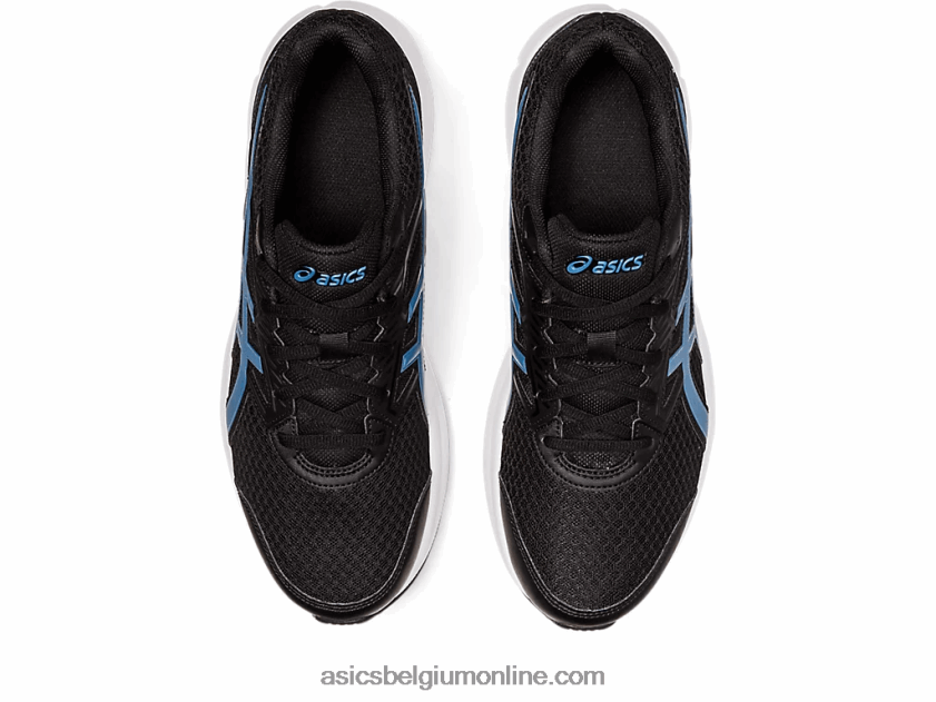 schok 3 extra breed V6HXR2958 zwart/azuur Asics