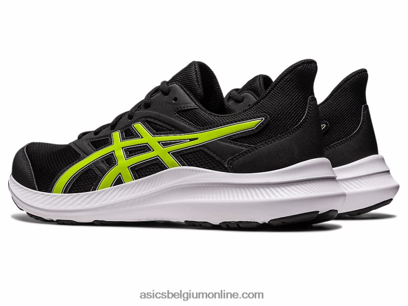 schok 4 V6HXR2544 zwarte/limoenschil Asics