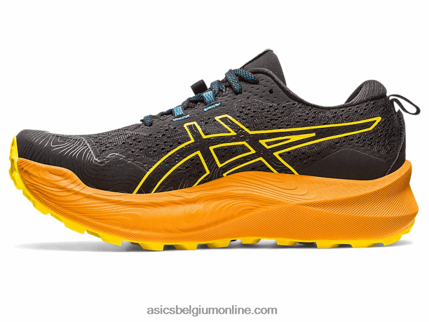 trabuco max 2 V6HXR2188 zwart/goudgeel Asics