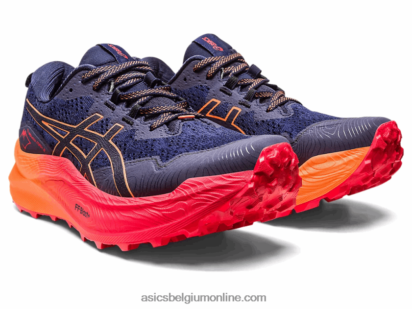 trabuco max 2 V6HXR2195 Middernacht zwart Asics