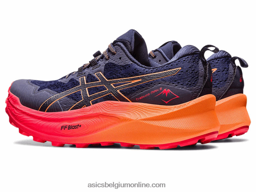 trabuco max 2 V6HXR2195 Middernacht zwart Asics