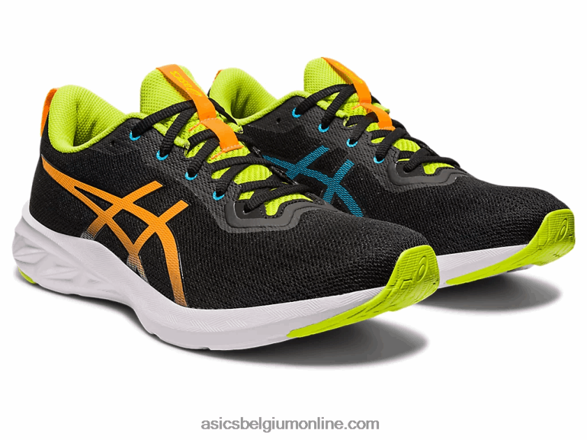 versablast 2 V6HXR2283 zwart/oranje pop Asics